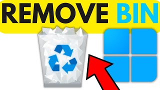 How To Remove Recycle Bin From Desktop Windows 1011 [upl. by Esenahs]