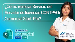 ¿Cómo reiniciar servicio del Servidor de licencias CONTPAQi Comercial Start Pro [upl. by Waneta238]