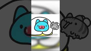 Fly and cat animation 3 shorts cat [upl. by Adnot964]