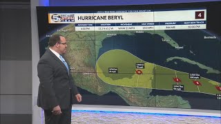 Beryl Remains a Dangerous Category 4 Hurricane [upl. by Gonnella]