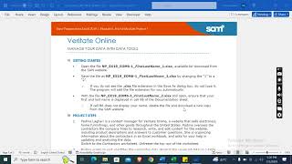 Excel 2019  Module 6 End of Module Project 1  Veritate Online  MANAGE YOUR DATA newperspectives [upl. by Ettesil]