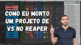 Como eu monto um Projeto de VS no Reaper [upl. by Sands]