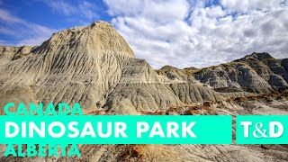 Dinosaur Provincial Park  Alberta 🇨🇦 Canada [upl. by Ekralc361]