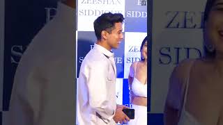 Pratik Sehajpal With GF Pallavi Gupta at Baba Siddiqui Iftar Party 2022 pratiksehajpal shorts [upl. by Ayik307]