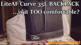 LiteAF CURVE 35L Backpack is it TOO comfortable [upl. by Accissej]