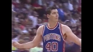 Bill Laimbeer Draws 12 Fouls in a Single Finals Game [upl. by Suriaj]