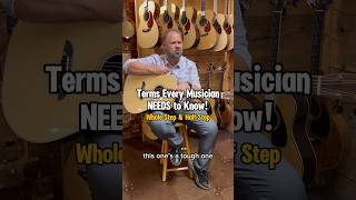 Terms Every Musician Needs To Know Half Step and Whole Step musicterms musician beginnermusician [upl. by Aneekat]