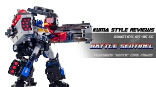 Toy Review MakeToys MT05 CS Battle Sentinel [upl. by Ahsiem191]