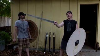 Sword Cast Blow AKA Handshake grip can be easily Disarmed Reply to Lindybeige [upl. by Nyluqcaj]