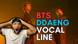 BTS  DDAENG ft Vocal Line  Live Performance  My FAVORITE [upl. by Enomis]