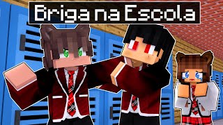 BRIGUEI na ESCOLA DE LOBOS pela GAROTA LOBO no Minecraft [upl. by Jehiel411]