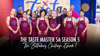 The Taste Master SA S5 Episode 1  The Battenberg Cake Challenge [upl. by Siramad]