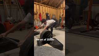 255lbs power clean complex [upl. by Oremodlab]