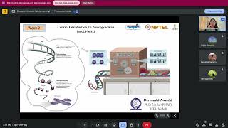 Introduction to Proteogenomics  Problem Solving Session Week 2  NPTEL [upl. by Lacagnia]