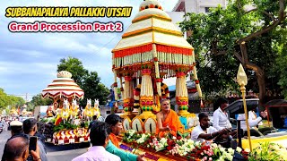 Subbanapalaya Car Festival 2024  KAMMANAHALLI Pallakki Utsav 🎉🥳🔥 Bengaluru Grand Procession Part 2 [upl. by Bartosch]