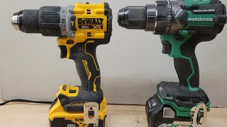 DeWalt DCD805  Metabo HPT DV18DC Hammer Drills compared [upl. by Ikey]