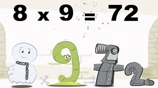 🔢Mathemagics Number 8  Learning multiplication Numbers🔢 [upl. by Erot]