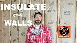 How to Insulate Walls and Ceilings  by Home Repair Tutor [upl. by Reteid749]