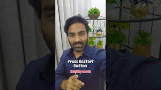 Press Restart Button kpbusinessguru motivation KPWellnessPath [upl. by Valerye]