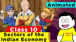 Class 10 Economics Chapter 2  Sectors of the Indian Economy  Sectors of Indian Economy class 10 [upl. by Noirred67]