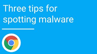 Three tips for spotting malware [upl. by Aysan330]