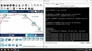 Enrutamiento Estático 5 Routers Packet Tracer [upl. by Atiuqan]