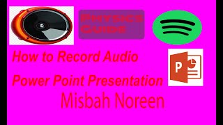 How to Record PowerPoint Presentation With Audio In Easy Way l Computer Videos l Physics Guide [upl. by Ayana699]