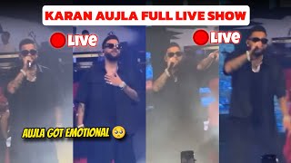 KARAN AUJLA FULL LIVE SHOW TORONTO  KARAN AUJLA FIRST LIVE SHOW 2024 [upl. by Carolina]