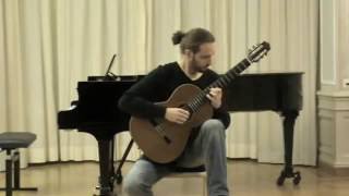 Leo Brouwer  Piezas sin Titulo Nos 1 2 amp 3 played by Frederico Herrmann [upl. by Terchie737]