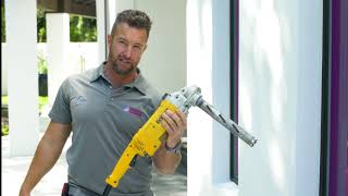 How to Core Drill for Hardscape Landscape Lighting Installation [upl. by Franciscka]