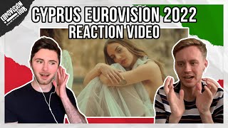 Cyprus  Eurovision 2022 Reaction  Andromache  Ela  Eurovision Hub [upl. by Amliw]