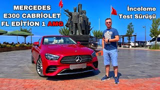 MERCEDES E300 AMG CABRİOLET FL EDİTİON 1 AMG  Çok Havalı 😎 [upl. by Noneek]