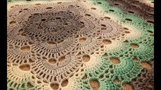 Part 3  The Pentagon Virus Blanket Crochet Tutorial [upl. by Zoara]