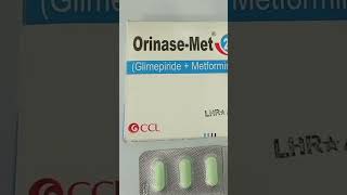 Orinase Met 1500mg Tablet Uses Orinase Met 2500mg Tablet Uses Metformin [upl. by Peirsen]