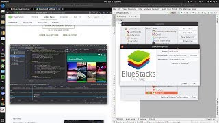 Linux Gaming How to install Bluestacks Android in PC  Ubuntu OS [upl. by Dolores322]