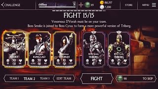 SMOKE Triborg TRIBORG CHALLENGE SERIES part 23  Hard and Normal BossWho U needmkx mobileiOS [upl. by Eellehs965]