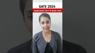 GATE application Form 2024  GATE application form is about to release  GATE 2024  GATE updates [upl. by Laleb734]