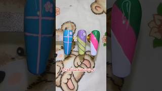 Striping tape Nail art nails nailart shortvideo shorts youtubeshorts trending [upl. by Epolenep567]