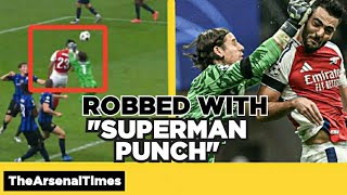 ROBBED AGAIN Thought He Was quotROMAN REIGNSquot Thats A quotSUPERMANquotPunch From Inter Milan Keeper [upl. by Nicolis]