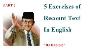 5 Exercises of Recount Text in English Part 6  Reading Exercise in English [upl. by Tran991]