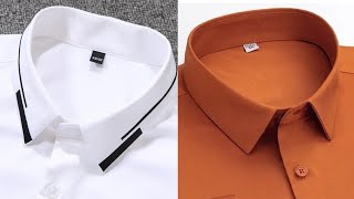 Easiest shirt collar cutting and stitching shirt collar [upl. by My]