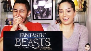 Fantastic Beasts amp Where To Find Them trailer reaction [upl. by Jonie]