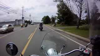 Wharf Rat Rally Digby NS  Heading out of town at 1230 pm Saturday [upl. by Cohla]