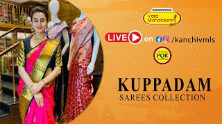 Kuppadam Sarees Collection  WhatsApp Number 89 0001 0002  Kancheepuram Varamahalakshmi Silks [upl. by Macario192]