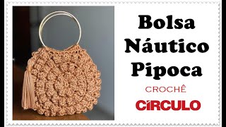 Bolsa Náutico Pipoca crochê renatavieiracroche [upl. by Clemens]