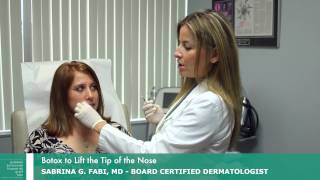 Botox for Nose  Nasal Tip Lift  San Diego Botox Injections [upl. by Armmat670]