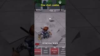 One shot combo strongestbattlegrounds roblox [upl. by Yerfoeg580]