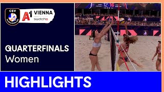 BetschartHüberli SUI vs KeizerMeppelink NED Highlights  EuroBeachVolley [upl. by Airdnal]