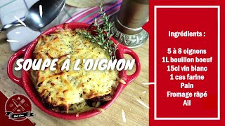 Recette soupe à loignon  Chef Sims [upl. by Tolland969]