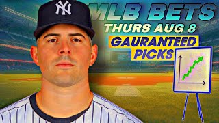 MLB Picks Today 892024  FREE MLB Best Bets Predictions and Player Props [upl. by Sill94]